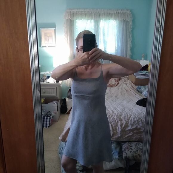 Brioche Grey Cocktail Dress - Juniors 3/4 - Picture 9 of 9